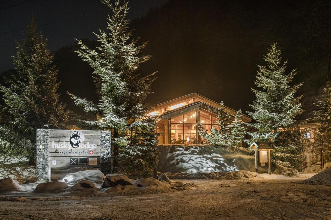 Hüttenhotel Husky Lodge Muotathal Exterior foto